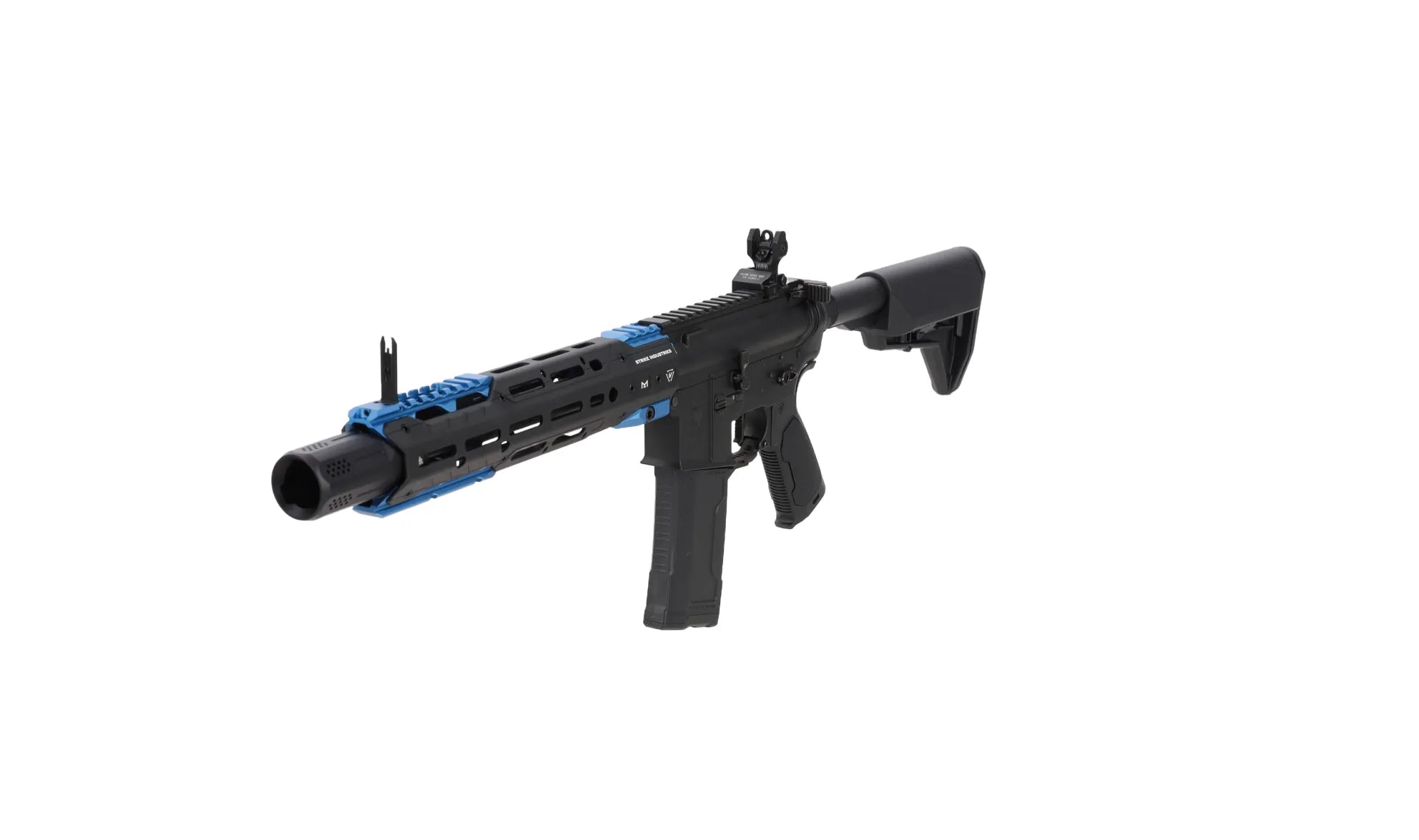 King Arms x Strike Industries Sentinel GRIDLOK® 11" Aster SE ETU Black/Blue airsoft Carbine-8