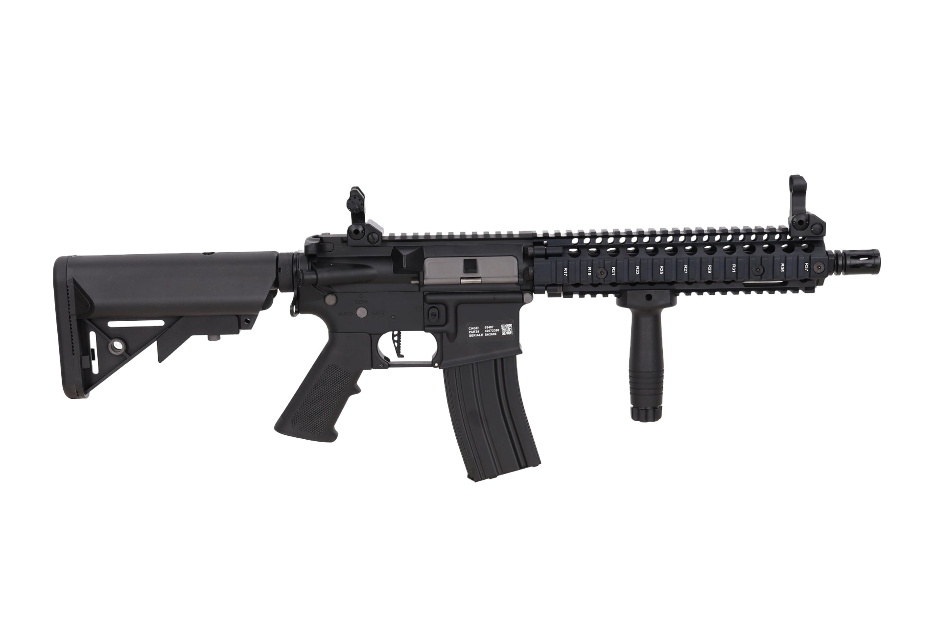 Colt x Daniel Defense MK18 SA-P19 PRIME BLDC 10.5" AEG Assault Rifle – Black-9