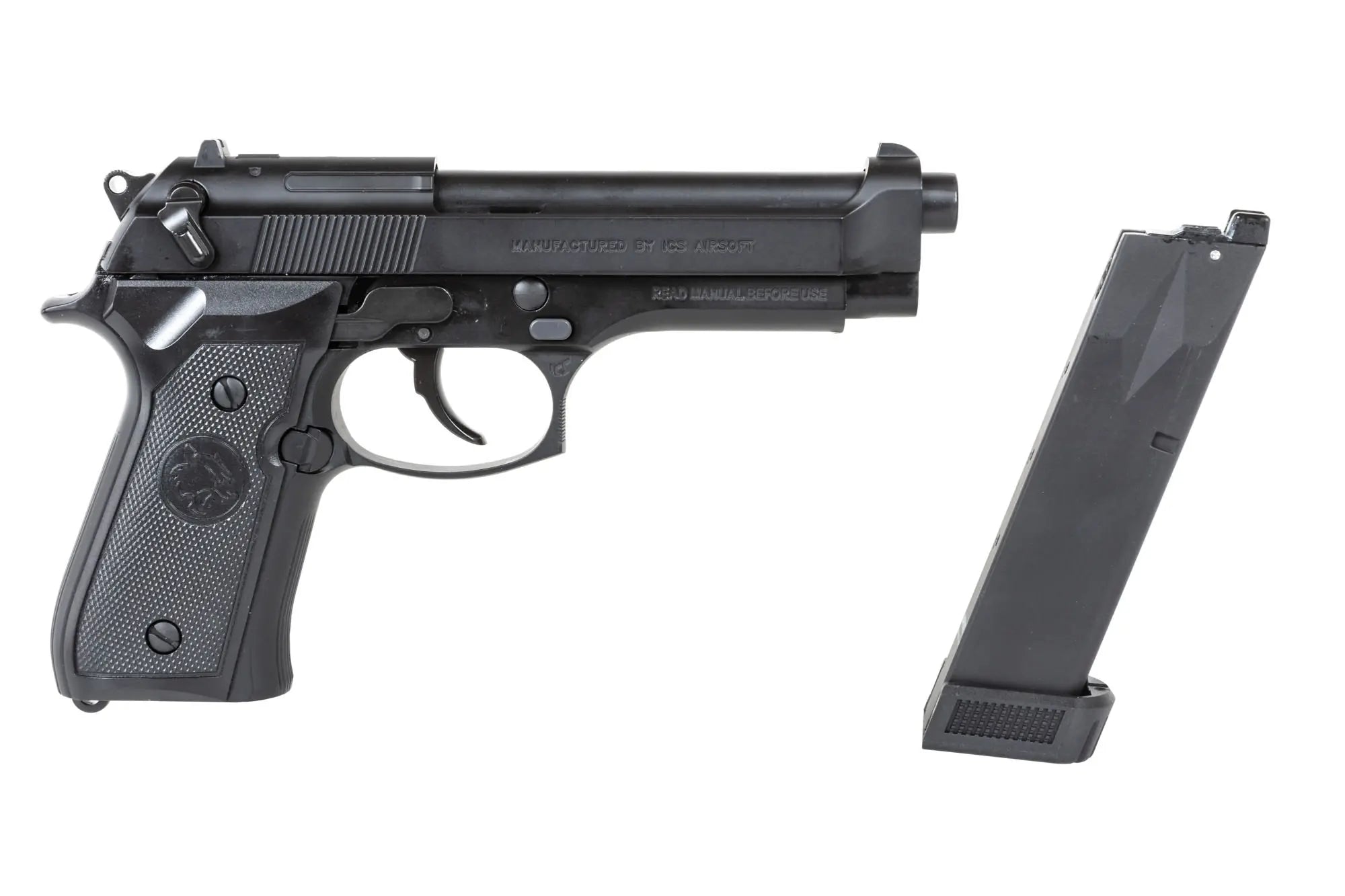 BLE-BM9 Dual Power airsoft pistol (with CO2 magazine)