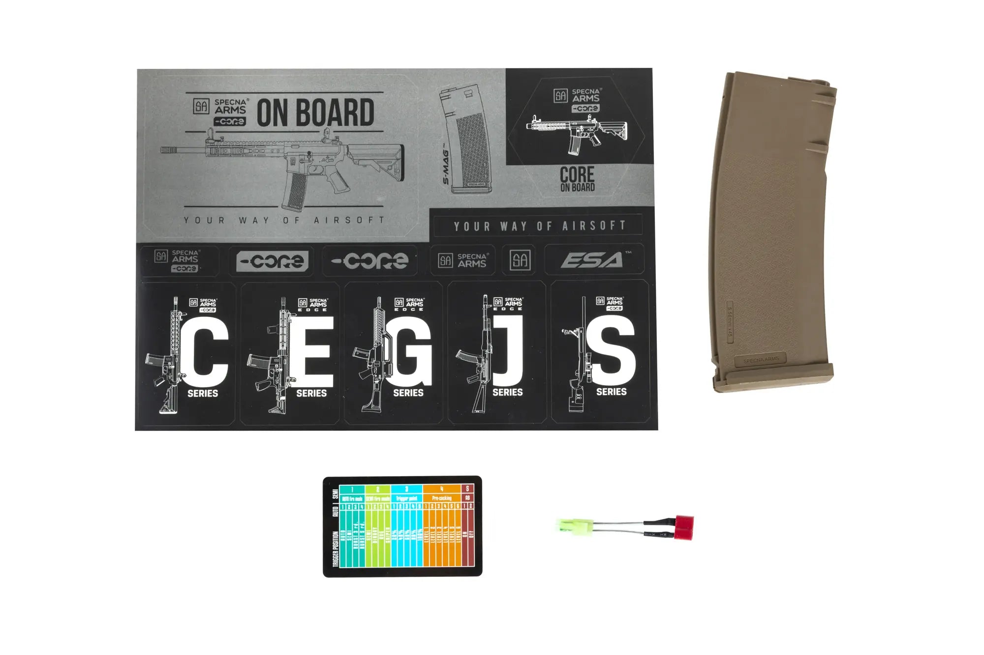 SA-C20 CORE HAL ETU 0.5J Chaos Bronze airsoft rifle