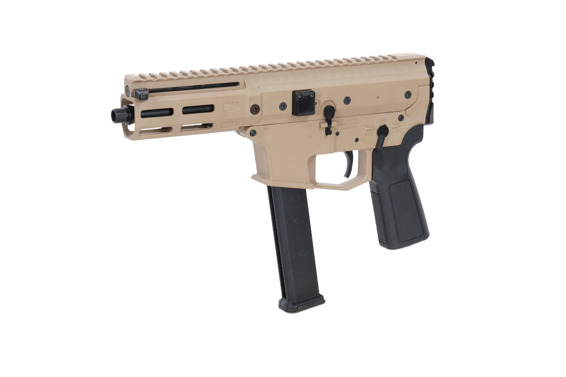 Lambda Defence x Angstadt Arms MDP-9 Tan airsoft machine gun-9