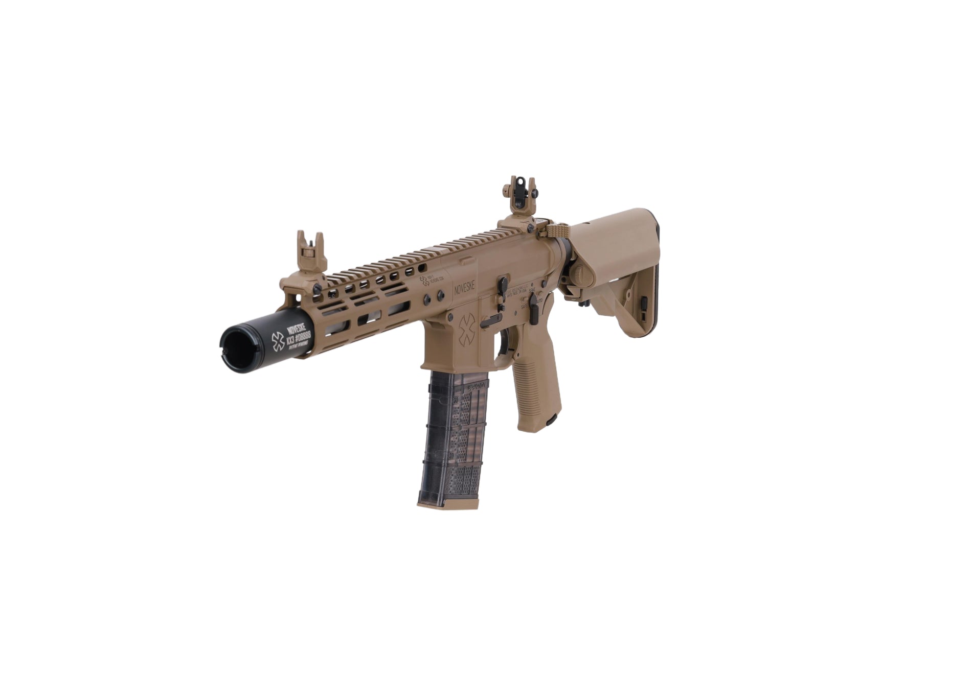 Noveske x EMG N4 PDW CGS GBBR 7.5" Assault Rifle - Tan-13