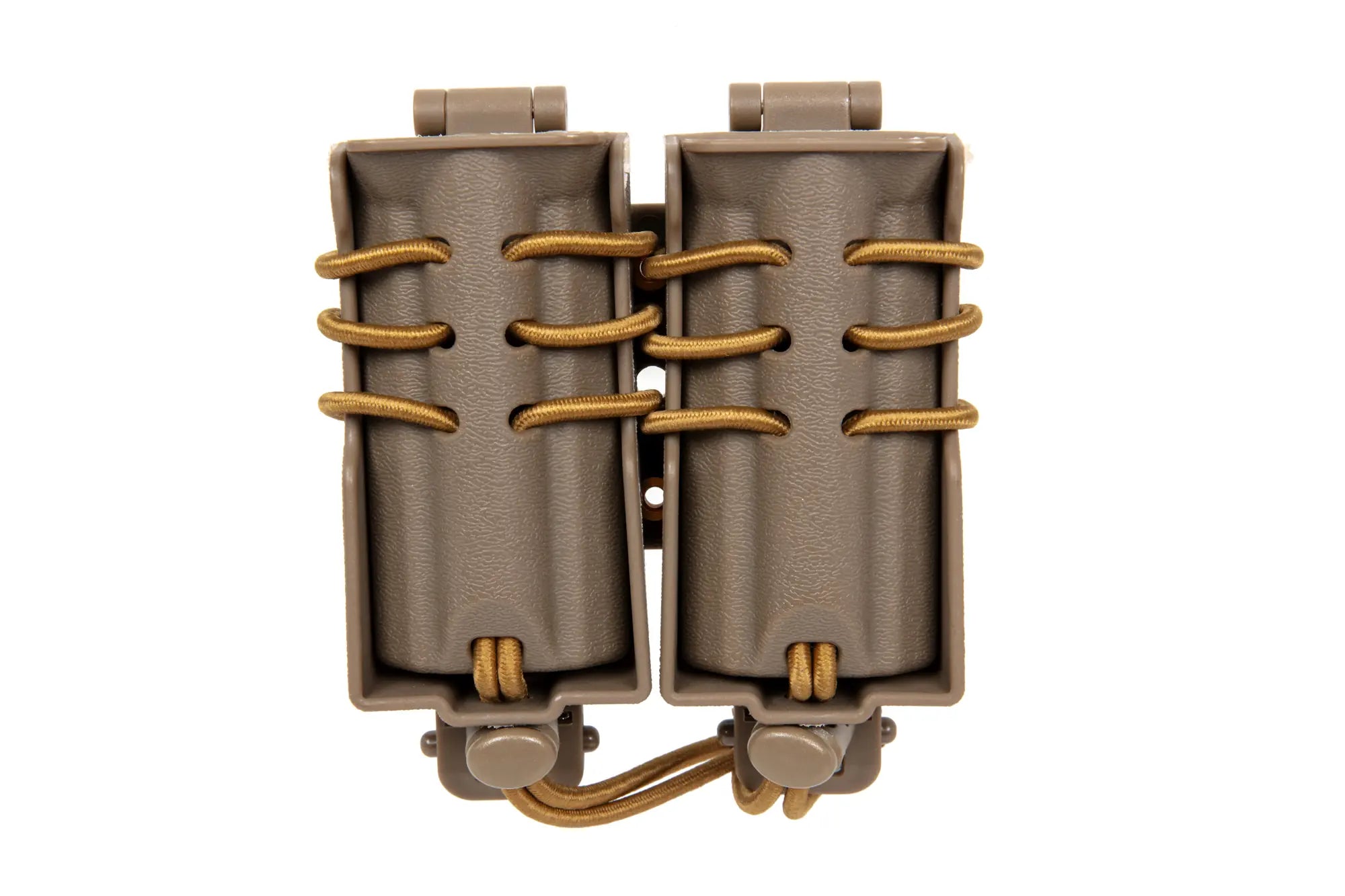 Carrier for 2 9mm magazines Wosport Urban Assault Quick Pull Tan-1