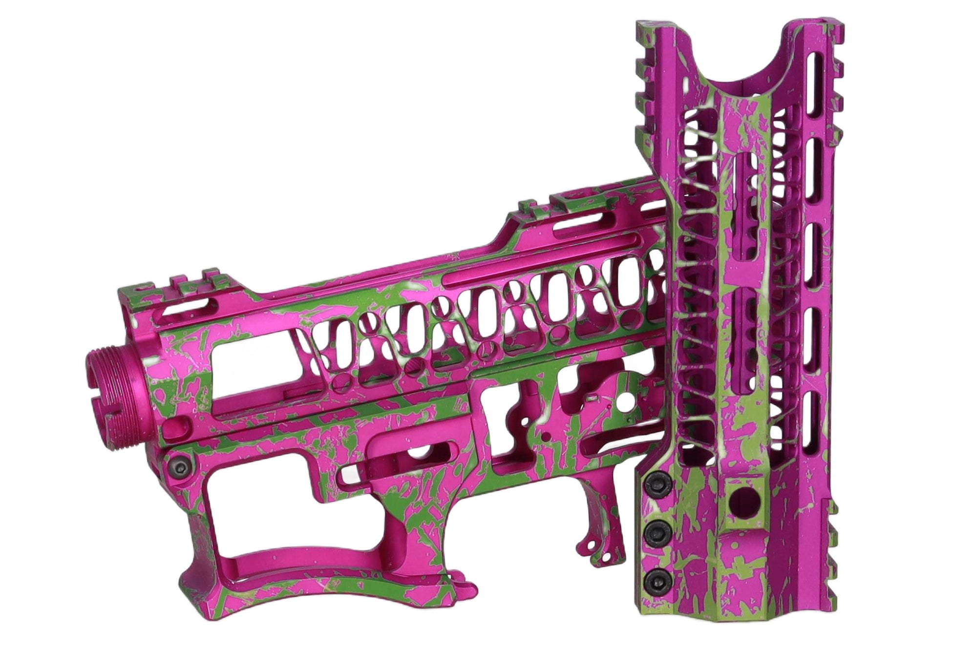 Specna Arms x Mancraft CNC Speedsoft Splash Anodised kit for M4/M16 replicas Violet-6