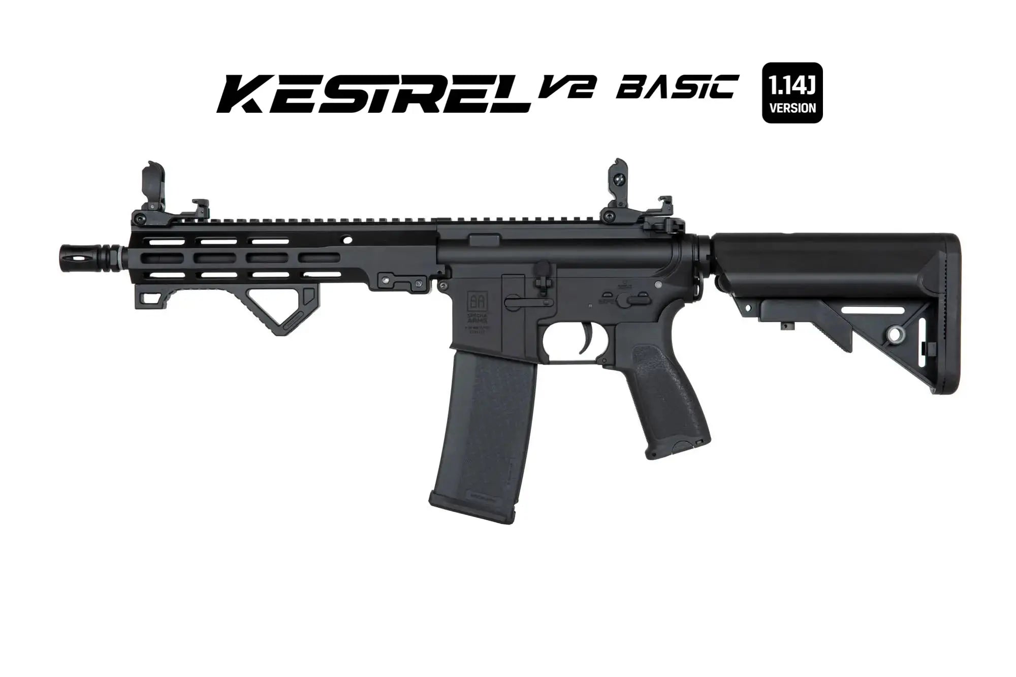 Specna Arms RRA™ SA-E23 EDGE™ Kestrel™ ETU 1.14 J airsoft rifle Black-5