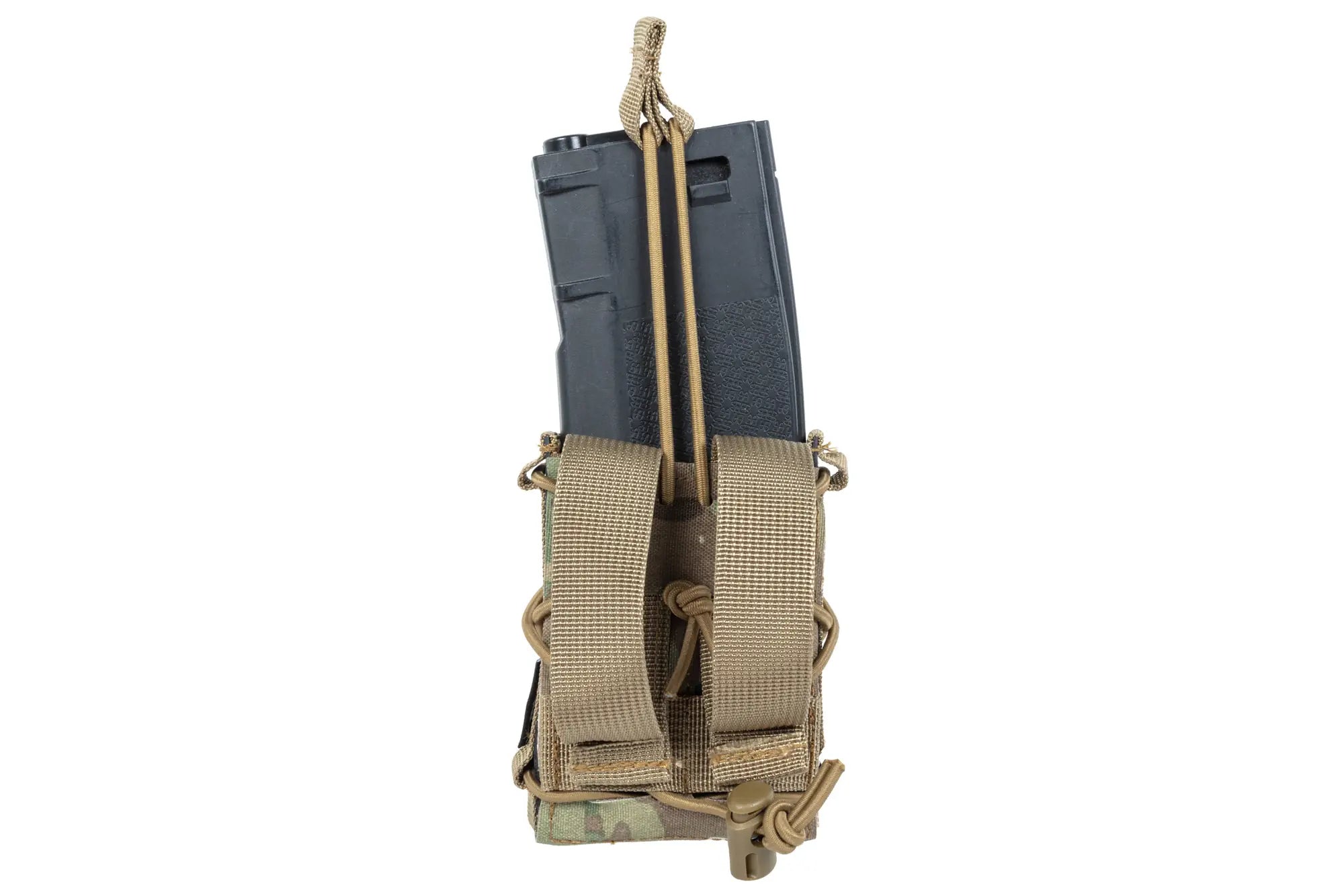 Single open type loader Tactical for rifle magazines - Tan