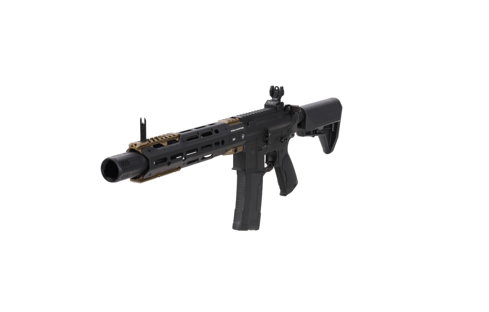 King Arms x Strike Industries Sentinel GRIDLOK® 11" Aster SE ETU Flat Dark Earth airsoft Carbine-14