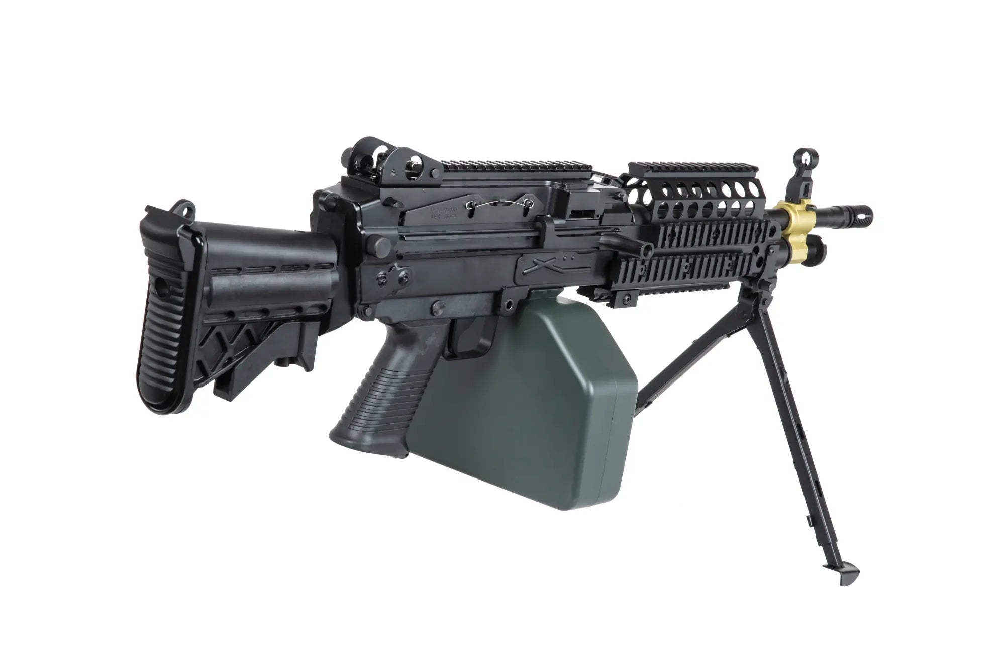 A&K Cybergun MK46 Black Airsoft Machine Gun-7