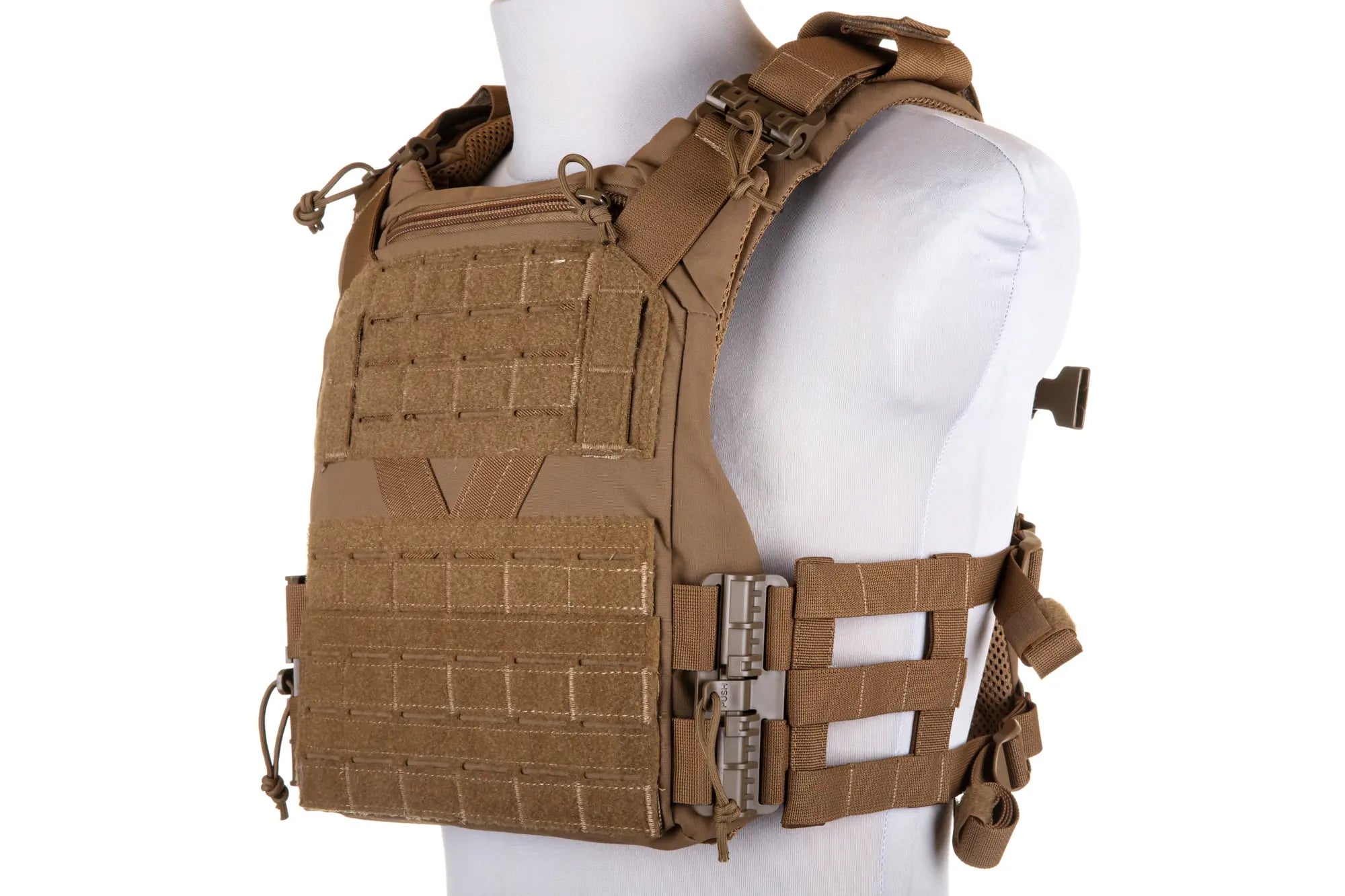 Wosport VE-83 Plate Carrier Tactical Vest Coyote Brown-4