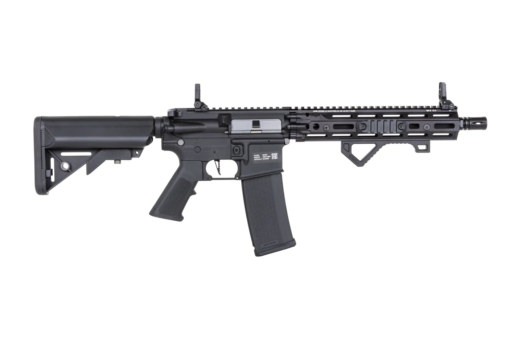 Specna Arms Daniel Defense® RIS III 10.5'' SA-C27 CORE™ HAL ETU™ Gen.2 airsoft Carbine Black-14