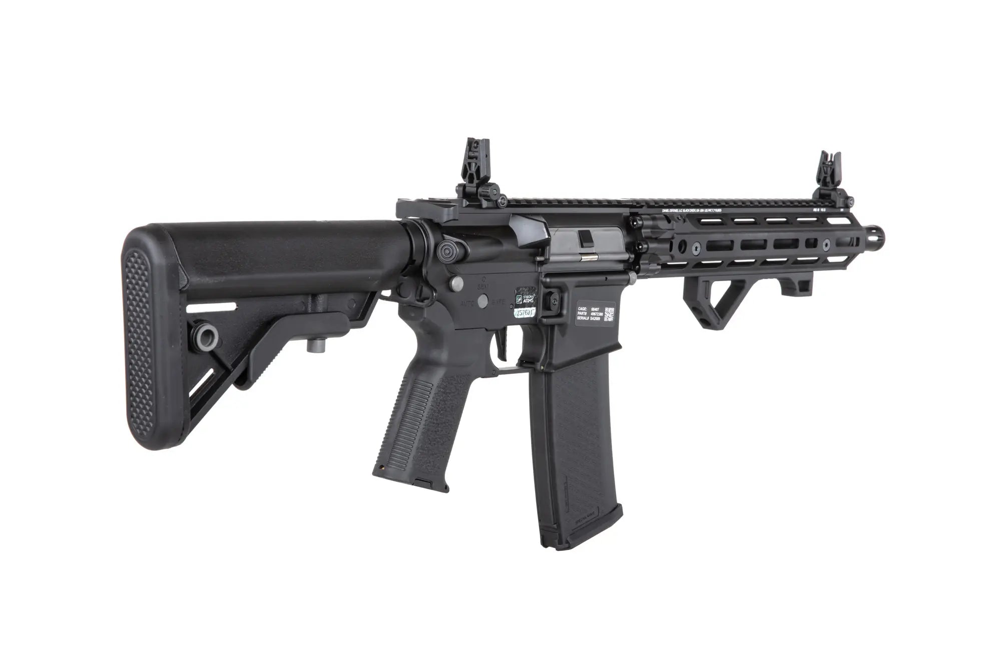 Daniel Defense® SA RISIII 10.5'' EDGE™ HAL ETU™ airsoft rifle Black-10