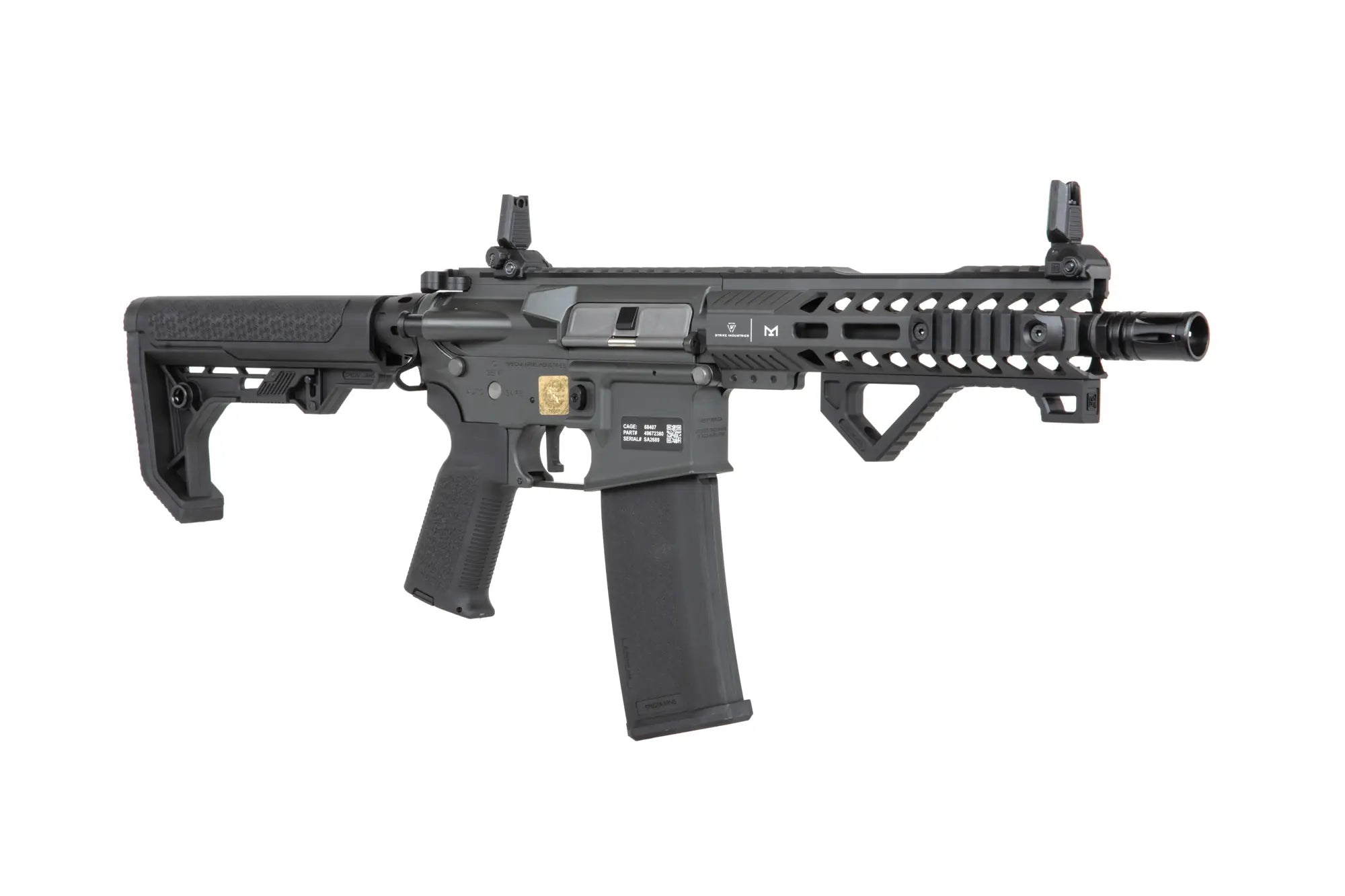 Specna Arms RRA SA-P17 Prime™ Light Ops Stock Kestrel™ ETU airsoft Carbine with Brushless Motor Grey-10