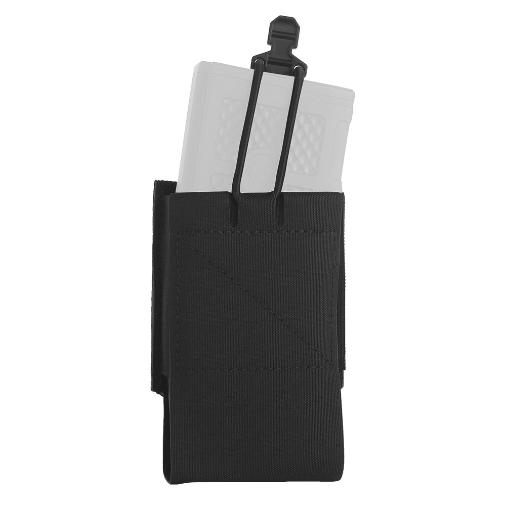 Wosport flexible magazine pouch for MG-122 rifle magazine Black-5