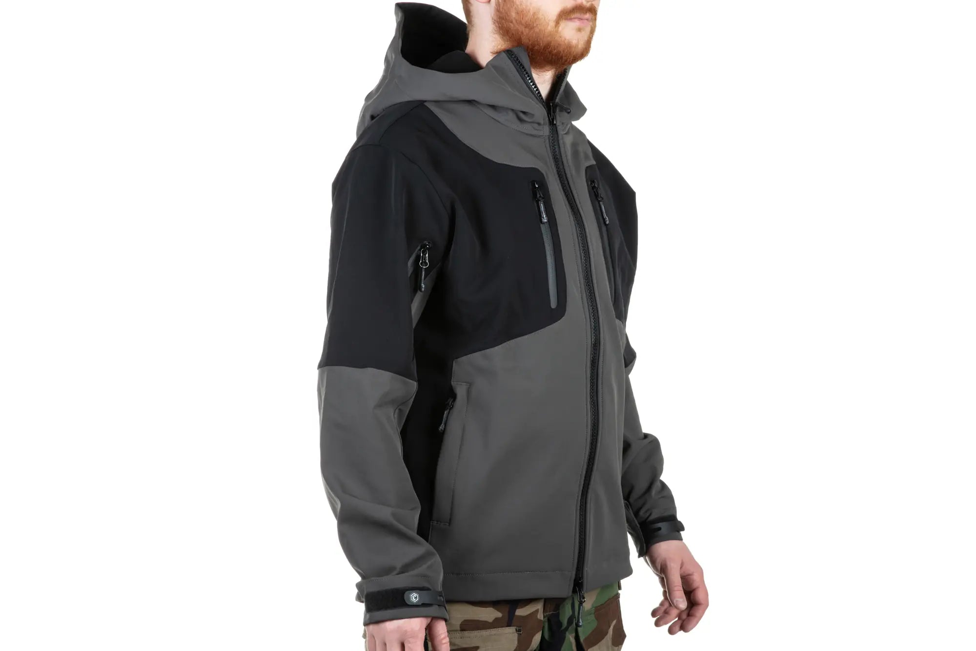 Emerson Gear Blue Label 'Spinosaurus' Softshell Jacket Grey-5
