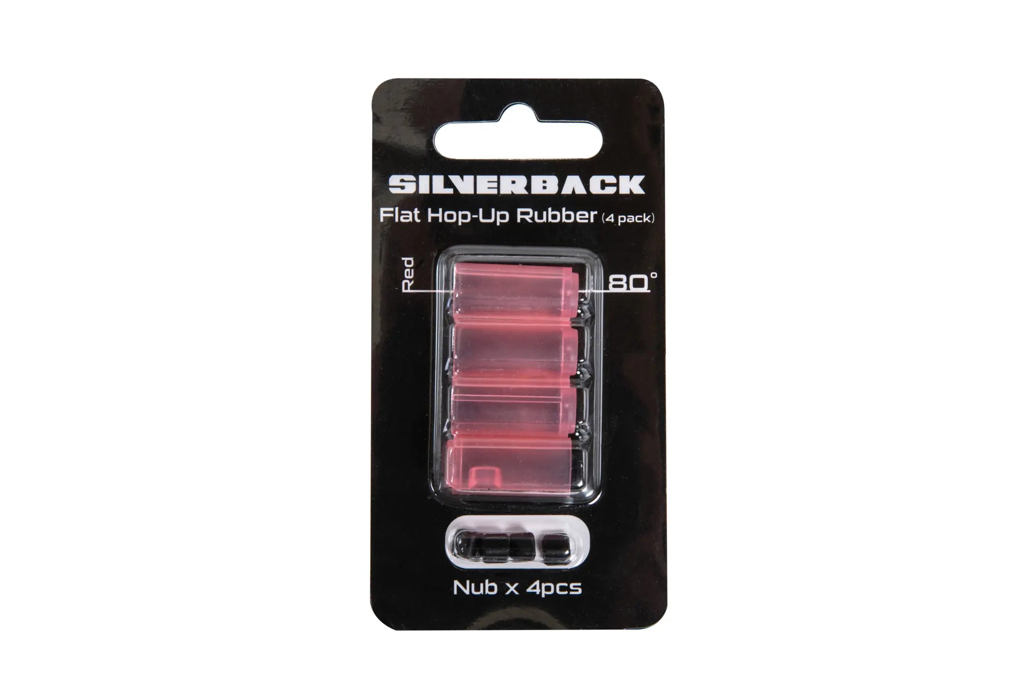 Set of 4 Hop-Up Silverback 80° elastics