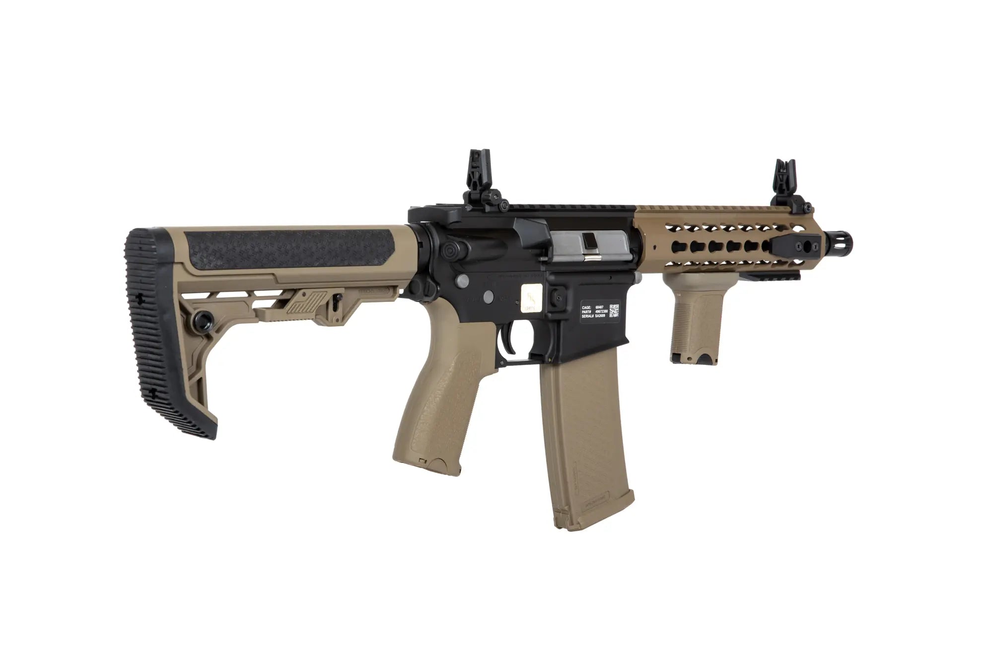 SA-E08 EDGE™ Light Ops Stock HAL2 ™ Half-Tan Carbine Replica-12