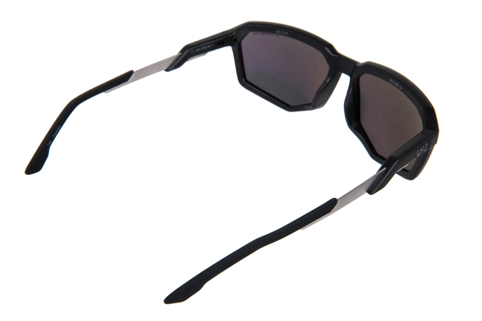 Wiley X RECON Captivate Pol Black Mirror Safety Glasses Black-1