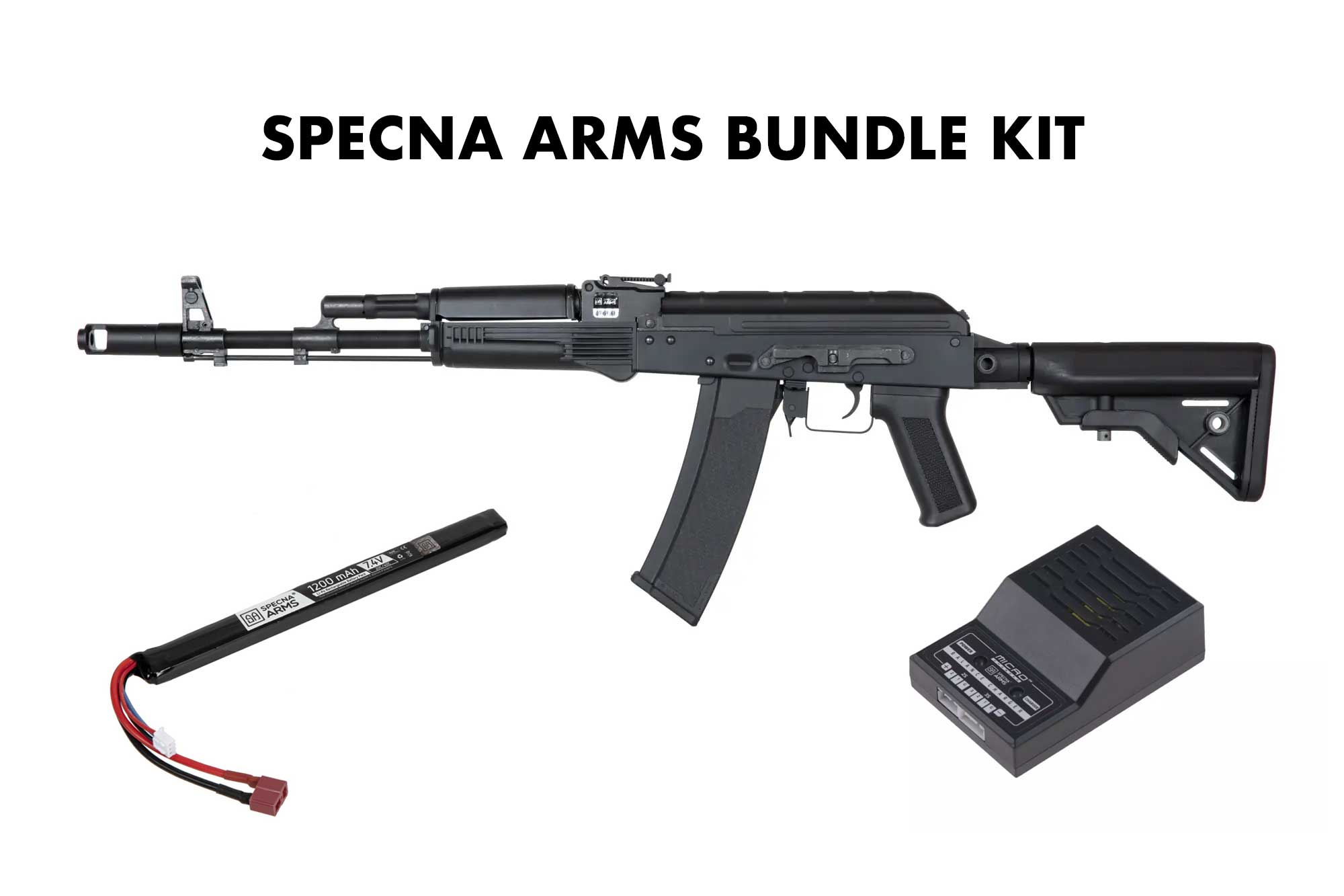 AK74 Rifle Airsoft Bundle