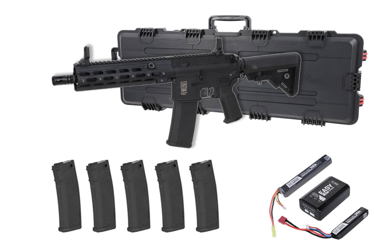 Specna Arms SA-CH30 CORE Gen.2 Field Ready Airsoft Bundle - Rifle, Batteries, Magazines and Case