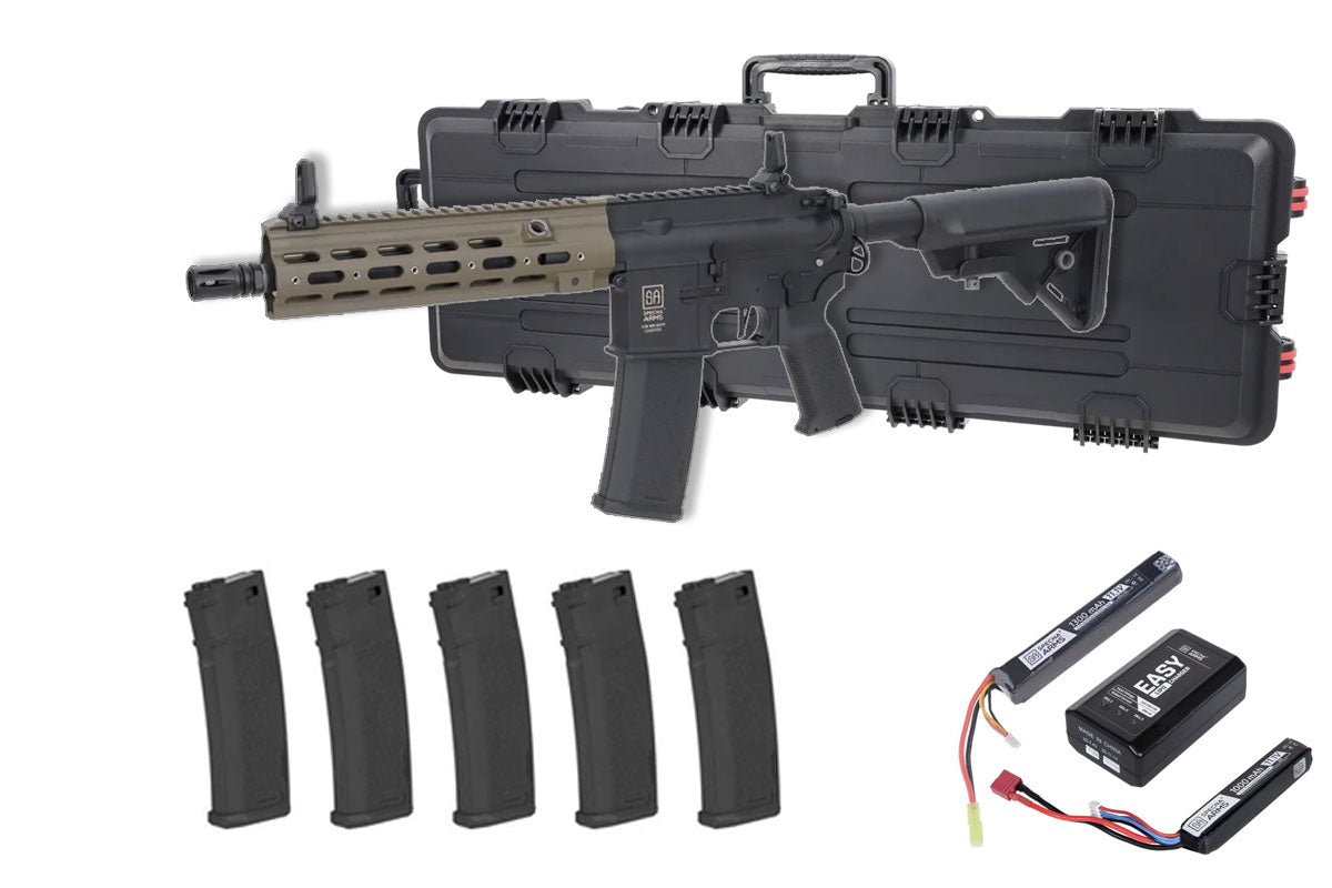 Specna Arms SA-CH30 CORE Gen.2 Field Ready Airsoft Bundle - Rifle, Batteries, Magazines and Case