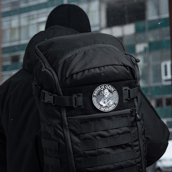 M-Tac patch Sons of Odin 3D PVC black/red