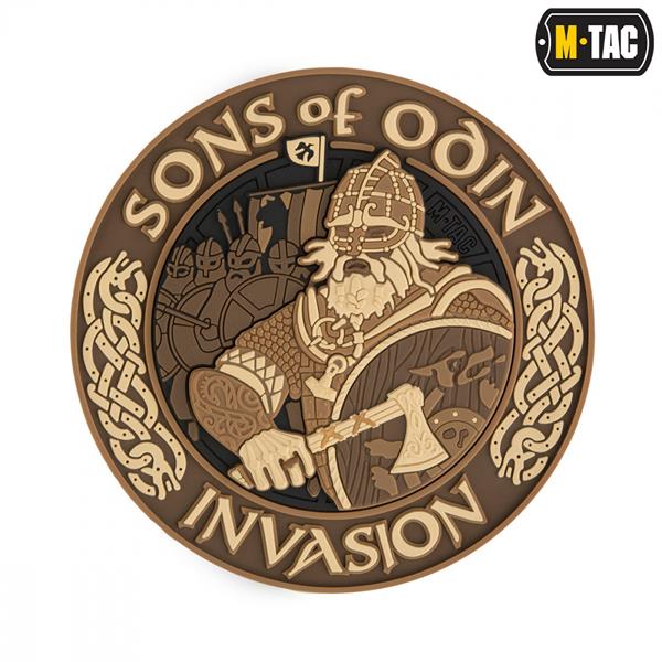 M-Tac patch Sons of Odin 3D PVC black/red