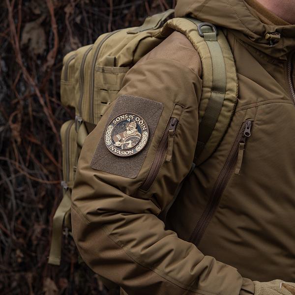 M-Tac patch Sons of Odin 3D PVC black/red