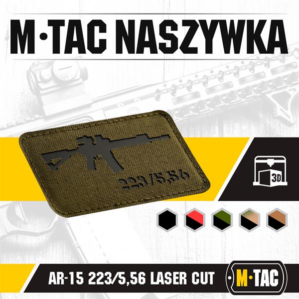M-Tac patch AR-15 223/5,56 Laser Cut Ranger