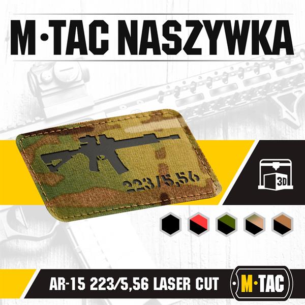 M-Tac patch AR-15 223/5,56 Laser Cut Ranger