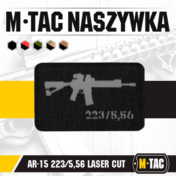 M-Tac patch AR-15 223/5,56 Laser Cut Ranger