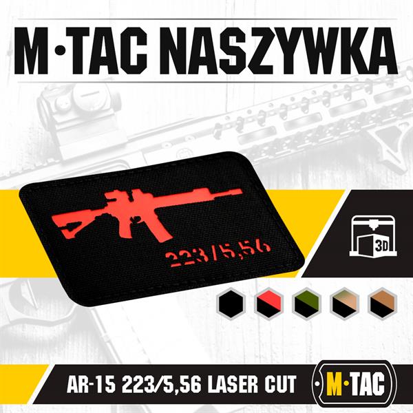 M-Tac patch AR-15 223/5,56 Laser Cut Ranger
