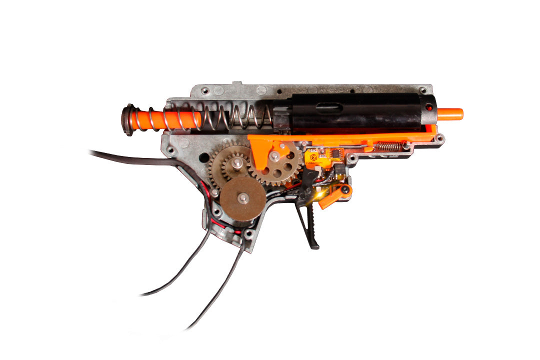 トイガン EVOLUTION Ghost MEMRA CARBONTE ETU Evo Ghost M EMR AX Carbontech ETS | Airsoft Mania Europe