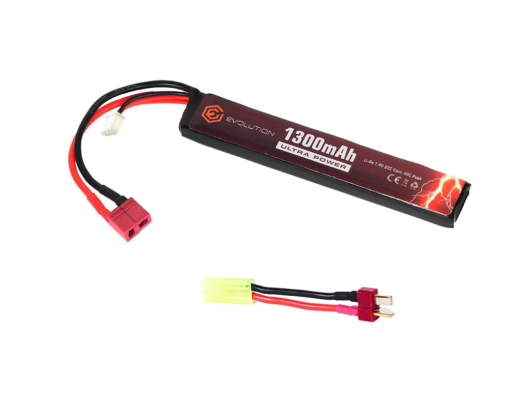 Evolution Li-Po Ultra Power 7.4V 1300mAh 20C - 40C