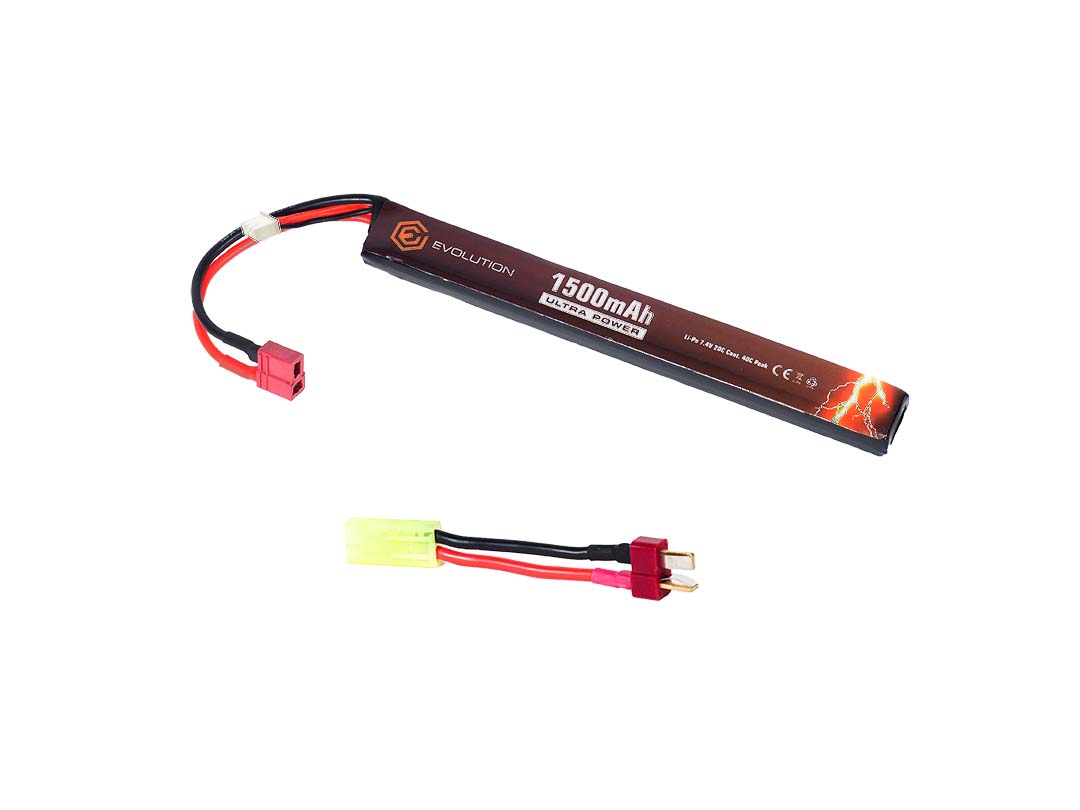 Evolution Li-Po Ultra Power 7.4V 1500mAh 20C - 40C