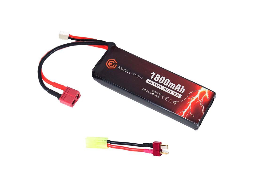 Evolution Li-Po Ultra Power 7.4V 1800mAh 20C - 40C