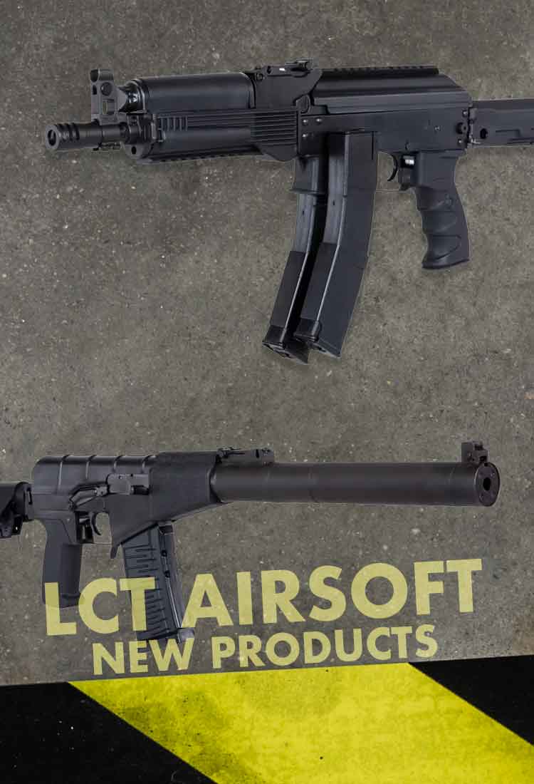 New LCT airsoft AK replicas