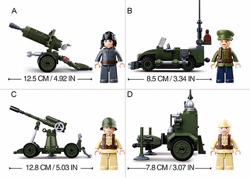 WWII display pack - B0678