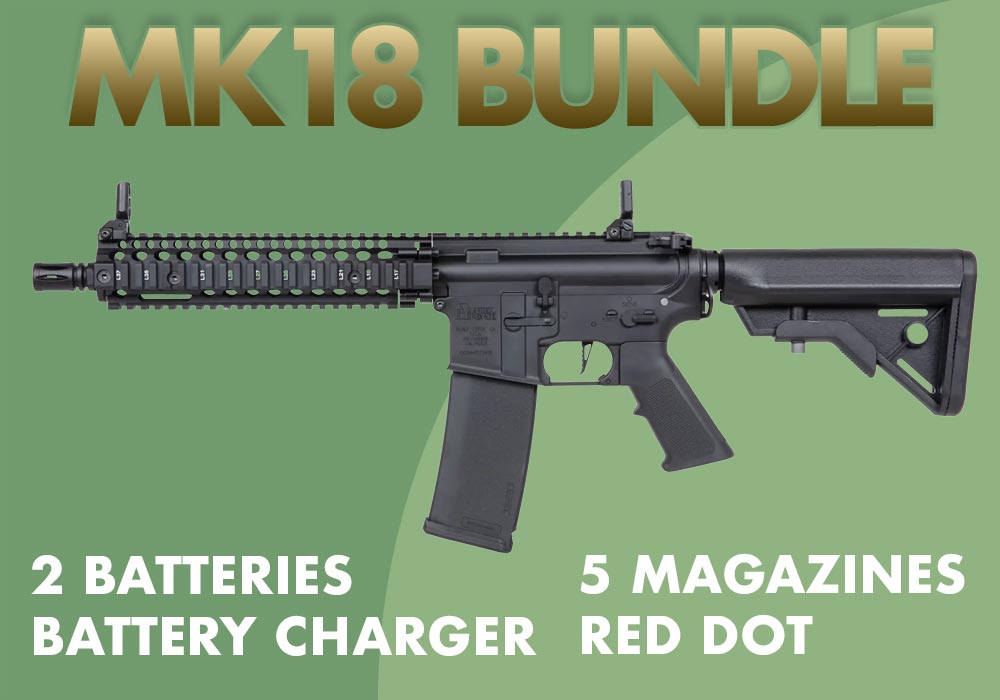 ERWEITERTES BUNDLE-KIT: DD MK18 SA-E19 HAL ETU