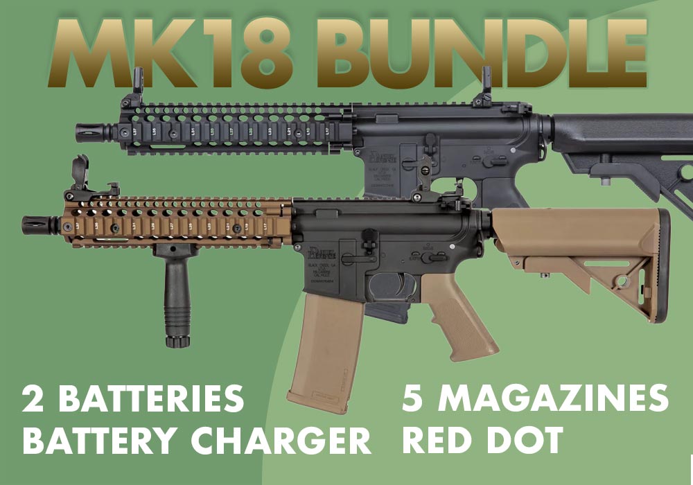 ERWEITERTES BUNDLE-KIT: DD MK18 SA-E19 HAL ETU