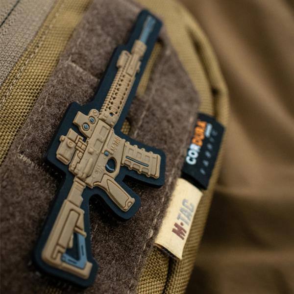 M-Tac patch AR-15 3D PVC