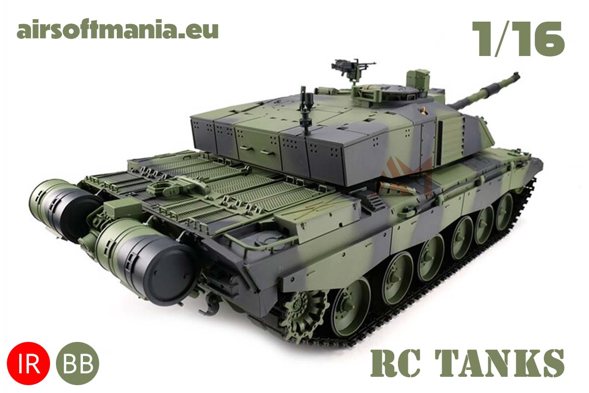 1/16 RC Challenger 2 camo BB+IR