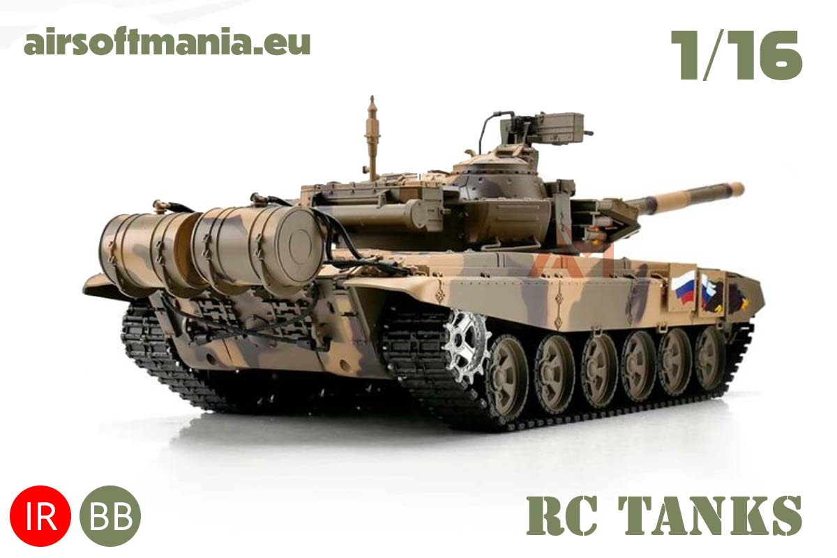 1/16 RC T-90 camo BB+IR