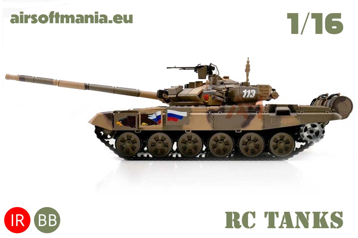 1/16 RC T-90 camo BB+IR