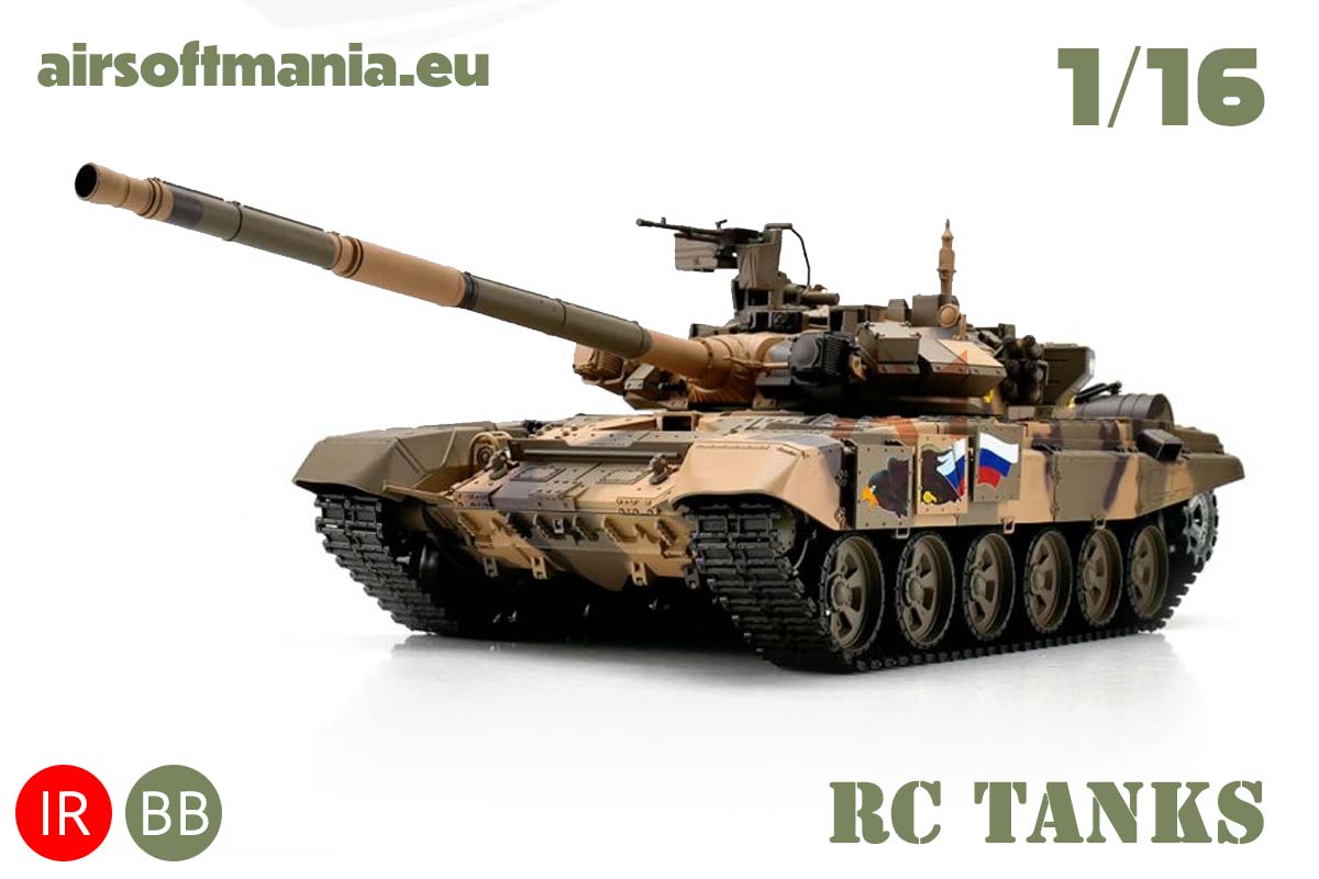 1/16 RC T-90 camo BB+IR