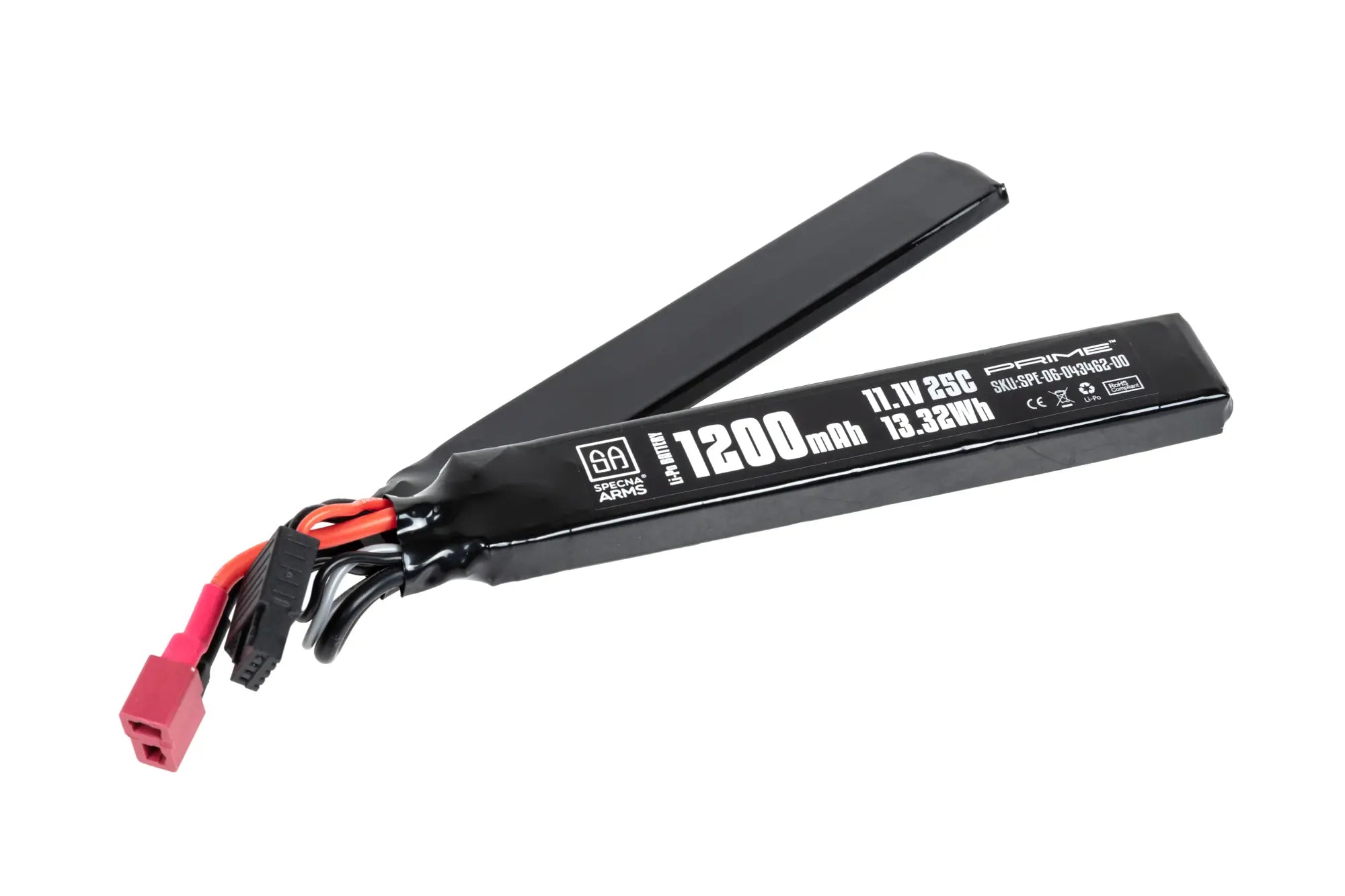 Li-Po battery Specna Arms x Gens Ace 1200 mAh 25C 2+1 11.1V T-Deans G-Tech