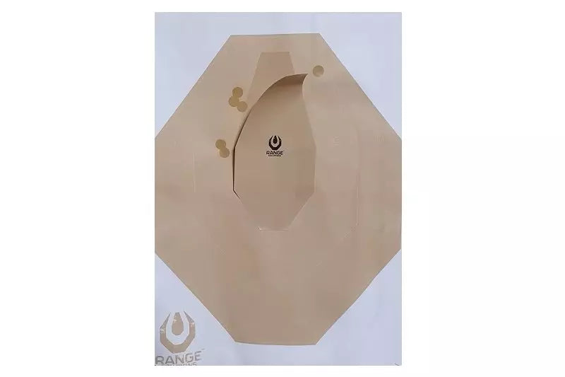 Range Solutions Alpha Zone Stickers - 50 pcs - Brown-2
