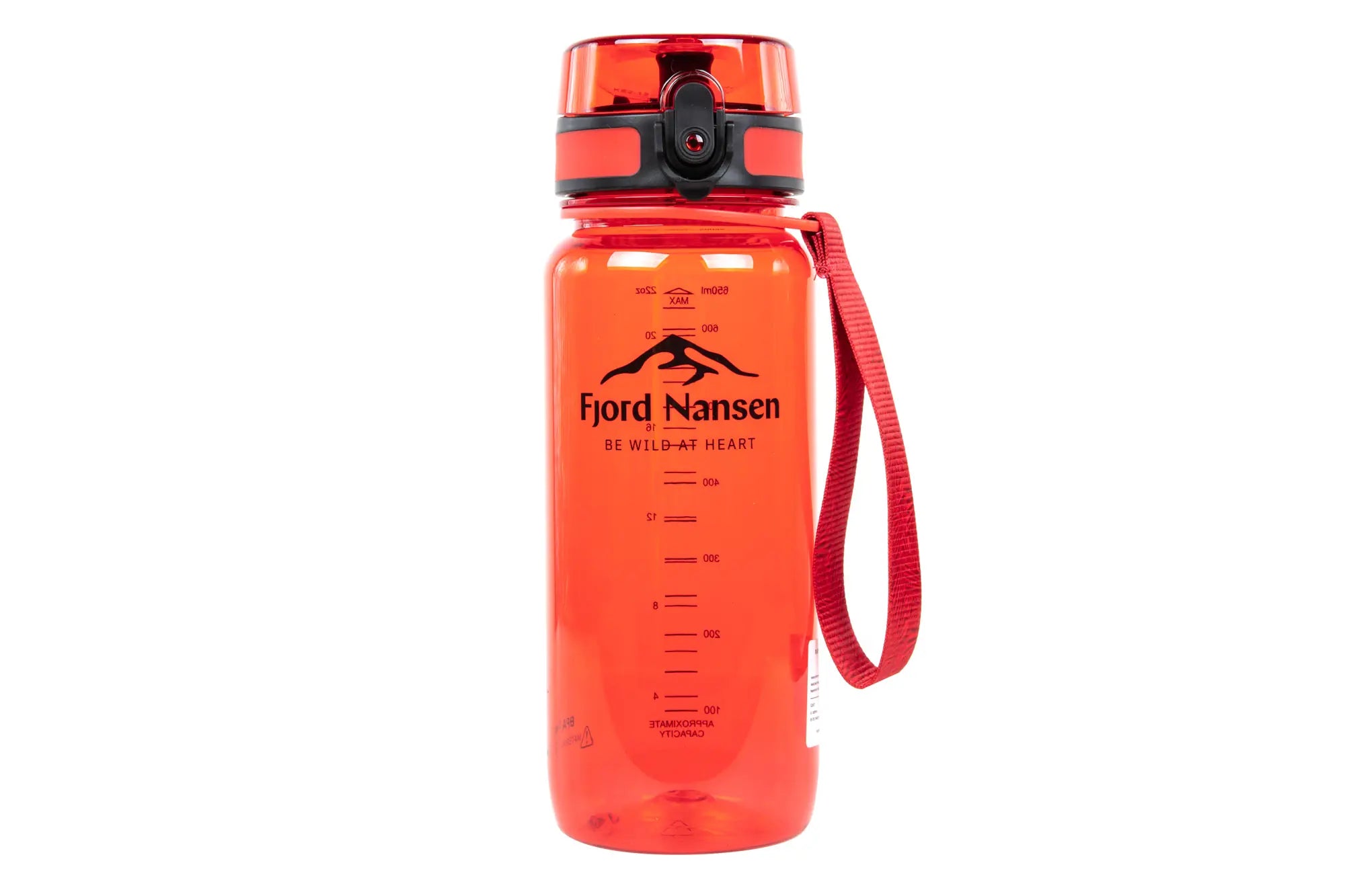 Fjord Nansen Viking Tritan 650ml Red Bottle