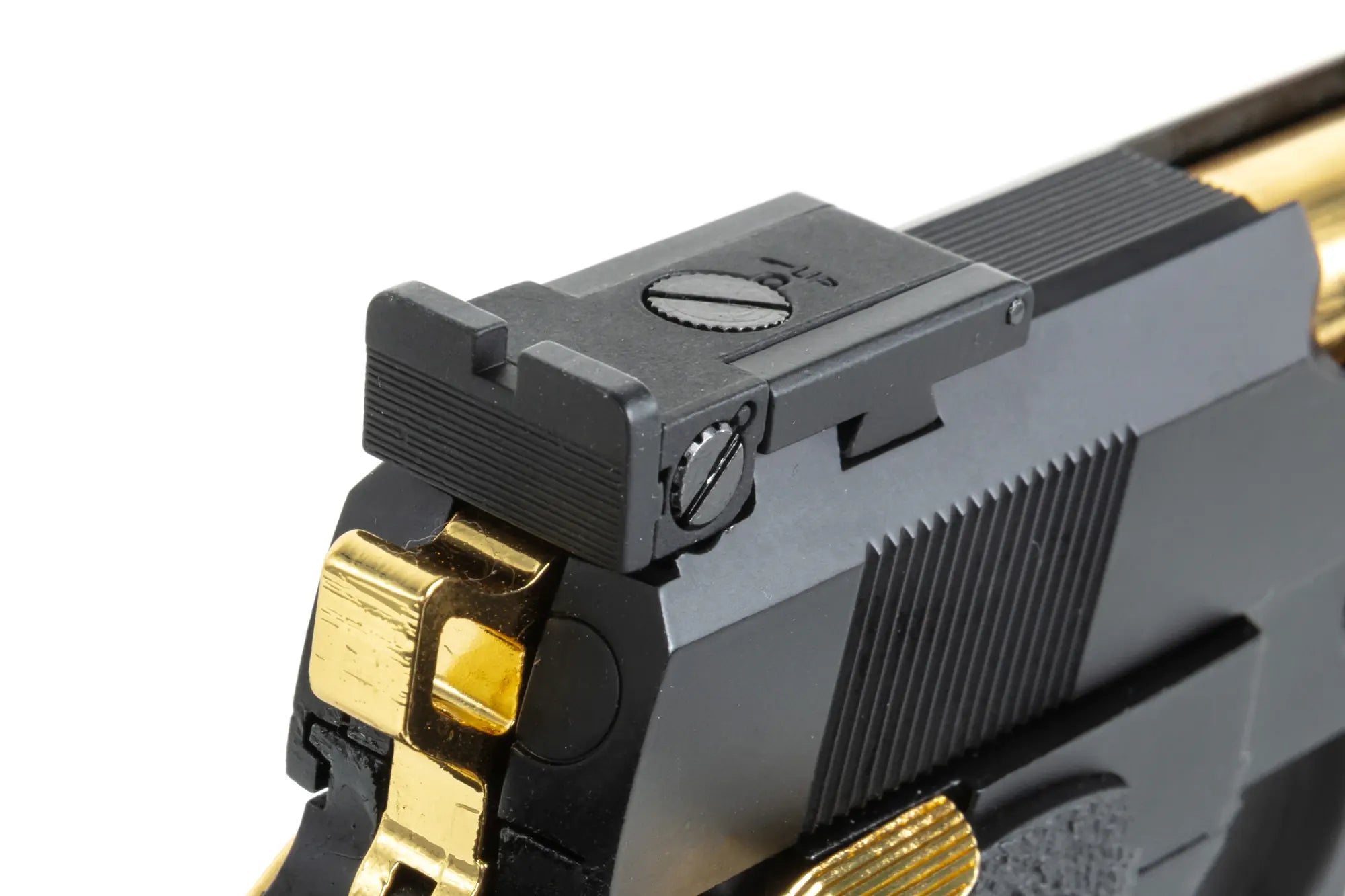 E&amp;C EC-2104 airsoft pistol Black and gold-6
