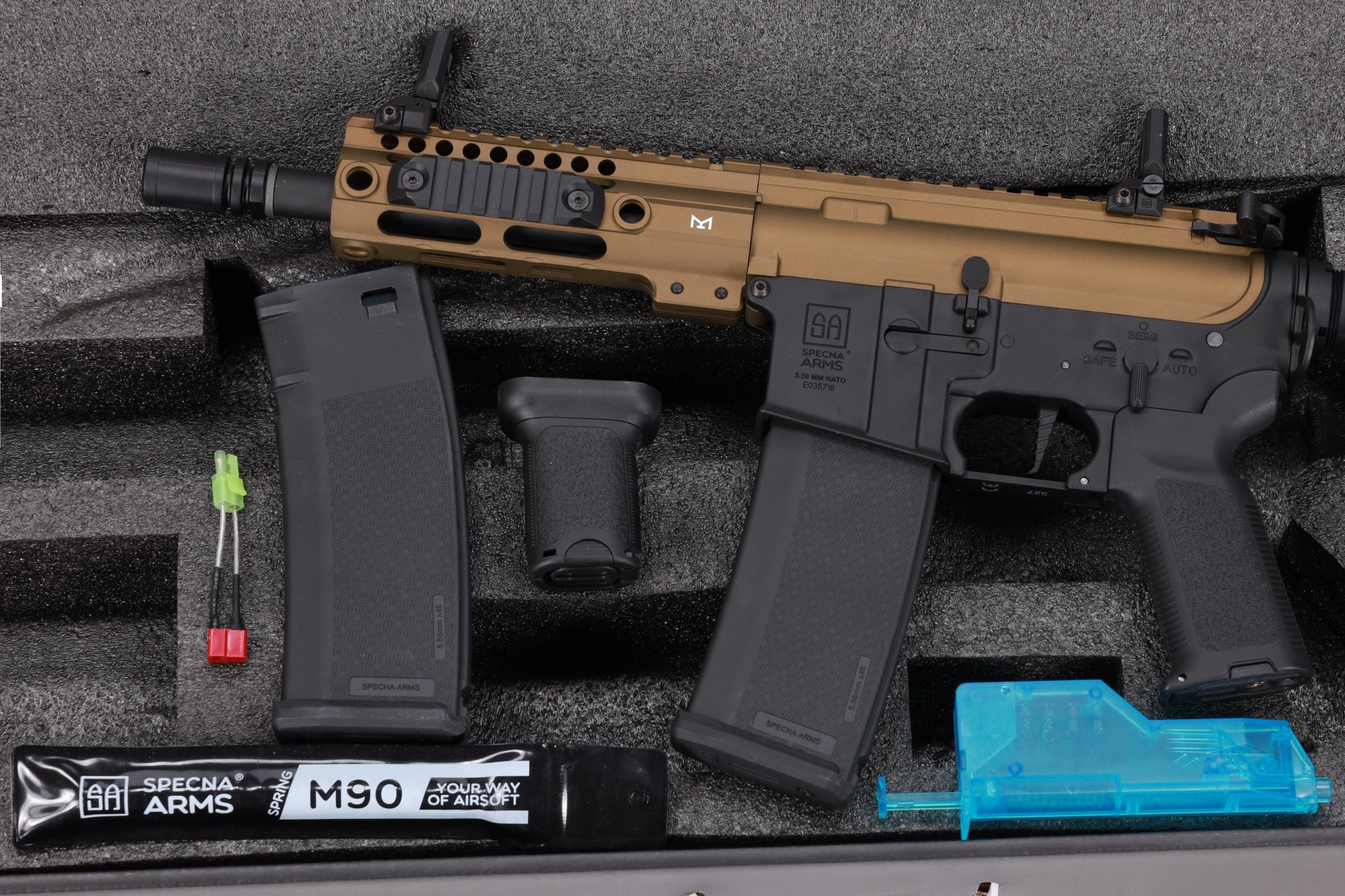 M4 Airsoft SA-E21 EDGE HAL 2 ETU V2 Bronze
