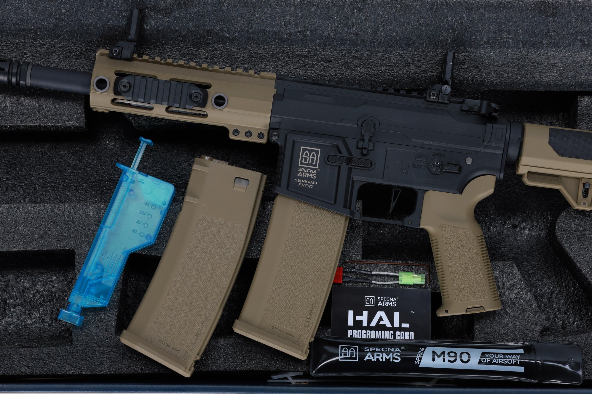 SA-F04 FLEX Gen.2 BLDC HAL ETU Half-Tan Airsoft rifle